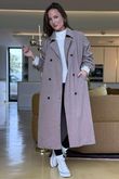 Mercer Soft Twill Trench Mocha Mousse /20 =